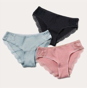 Женские трусы XXL (50 размер) - в наборе 3шт. 95% cotton, 5% elastan 31232 фото