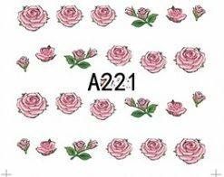 Водные наклейки для ногтей А221 А221 фото