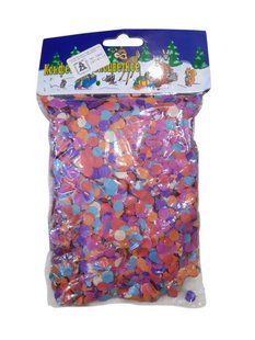 Конфетти кружки бумажные 40 г разноцветный 401185 фото