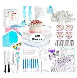 Набор для кондитера 420 деталей разноцветный 220435 фото