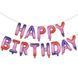 Шары Happy birthday фольгированные 16 дюймов разноцветный 30456/11 фото 1